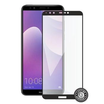 Screenshield HUAWEI Y7 Prime (2018) Tempered Glass protection (full COVER black)