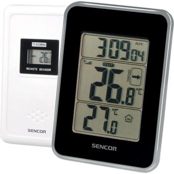 Bezdrátový teploměr SENCOR  SWS 25 BS, černý (black)