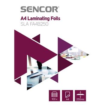 Laminovací kapsy SENCOR SLA FA4B250 Fólie A4 250mic 100ks