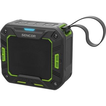 Bezdrátový reproduktor SENCOR SSS 1050 BT SPEAKER, černá/zelená (black/green)