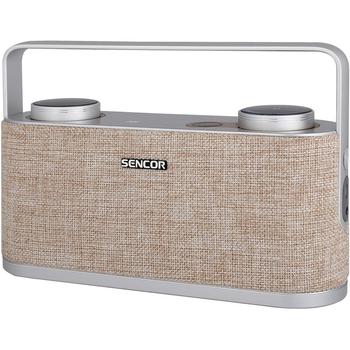 Bezdrátový reproduktor SENCOR SSS 6200N BT SPEAKER, béžová (beige)