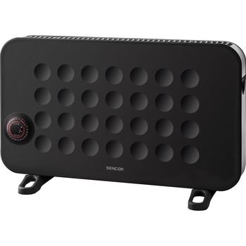 Teplovzdušný konvektor SENCOR SCF 2101BK elektrický konvektor, černý (black)