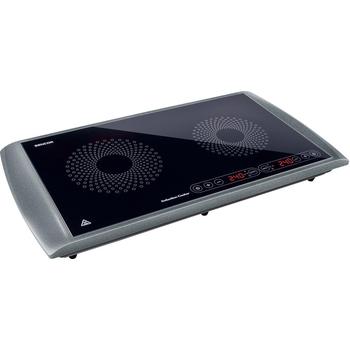 Vařič indukční SENCOR SCP 5303GY, černá/stříbrná (black/silver)