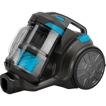 Bezsáčkový vysavač SENCOR SVC 1086TQ 4AAAA EcoPower, černý/modrý (black/blue)