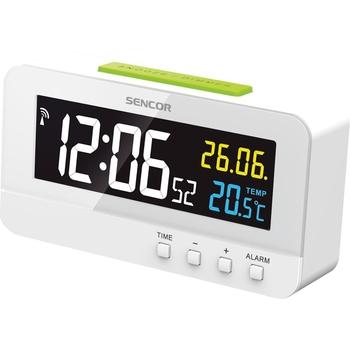 Hodiny s budíkem SENCOR SDC 4800 W, bílá (white)