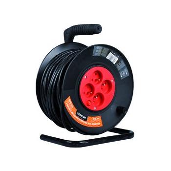  SENCOR SPC 51 prodl. 50m/4 3×1,5mm buben, černá/červená (black/red)