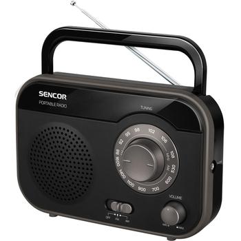 Rádiopřijímač SENCOR SRD 210 B, černá (black)