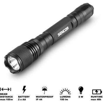 Svítilna SENCOR SLL 111 5W T6 ALU