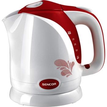 Rychlovarná konvice SENCOR SWK 1504RD, bílá/červená (white/red)
