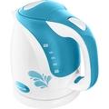 Rychlovarná konvice SENCOR SWK 1507TQ, bílá/tyrkysová (white, turquoise)