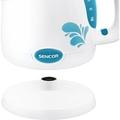 Rychlovarná konvice SENCOR SWK 1507TQ, bílá/tyrkysová (white, turquoise)