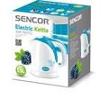 Rychlovarná konvice SENCOR SWK 1507TQ, bílá/tyrkysová (white, turquoise)