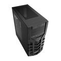 Sharkoon skříň DG7000 / Middle Tower / 2x USB3.0 / 2x USB2.0 / průhledná bočnice / červené LED / čer