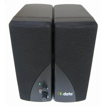 Reproduktory SILDATA Speaker 150W PMPO, černé (black)