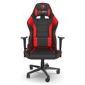 SPC Gear SR300F V2 RD herní židle černo-červená - textilní