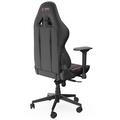 SPC Gear SR600 RD herní židle imitace kůže černočervená