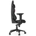 SPC Gear SR600 RD herní židle imitace kůže černočervená