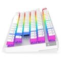 SPC Gear klávesnice GK630K Onyx white Tournament  / mechanická / Kailh Blue / RGB / kompaktní / US l