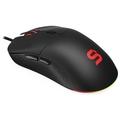 SPC Gear herní myš GEM Plus PAW 3370 / 19000dpi / kailh GM 8.0 / 6 tlačítek / ARGB / černá