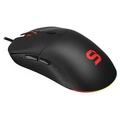 SPC Gear herní myš GEM PMW3325 / 8000dpi / Kailh GM 4.0 / 6 tlačítek / ARGB / černá