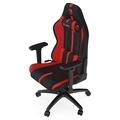 SPC Gear SR400F RD herní židle textilní černočervená