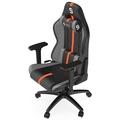 SPC Gear SR400 OR herní židle imitace kůže černooranžová