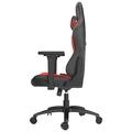 SPC Gear SR400 RD herní židle imitace kůže černočervená