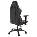 SPC Gear SR400 RD herní židle imitace kůže černočervená