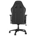 SPC Gear SR400 BK herní židle imitace kůže černá