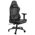 SPC Gear SR400 BK herní židle imitace kůže černá