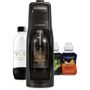Výrobník sodové vody SODASTREAM Jet Black Cocktail Pack