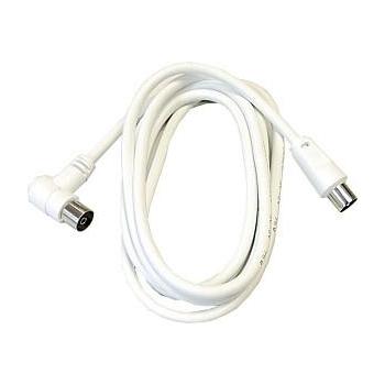 SOLID F11 účastnický TV kabel 1,5m bílý