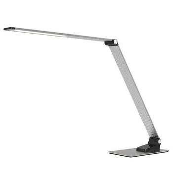 LED stolní lampa dotyková SOLIGHT WO51-S, stříbrná (silver)