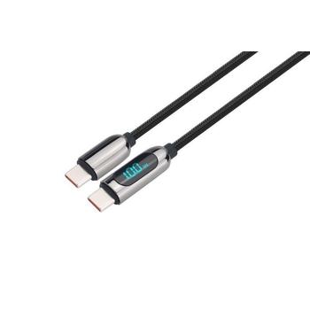 USB-C kabel s displejem SOLIGHT SSC1802