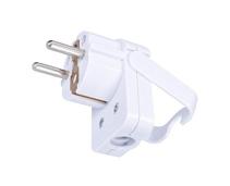 Obrázek k produktu: SOLIGHT zástrčka úhlová, bílý (white)