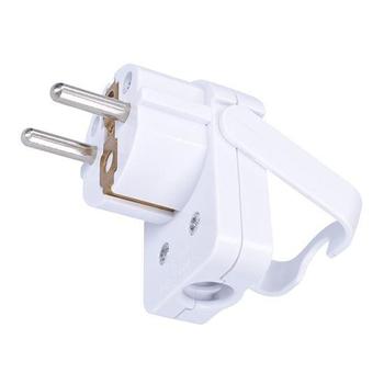  SOLIGHT zástrčka úhlová, bílý (white)