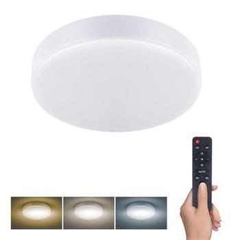 Solight LED osvětlení LECCE s dálkový ovladačem, 36W, 2160lm, 30cm, změna chromatičnosti, stmívateln