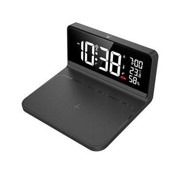 Hodiny s Qi bezdrátovým nabíjením SOLIGHT CA06