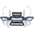 Solight LED reflektor 30W, přenosný, nabíjecí, 3000lm, oranžovo-černý - WM-30W-RE