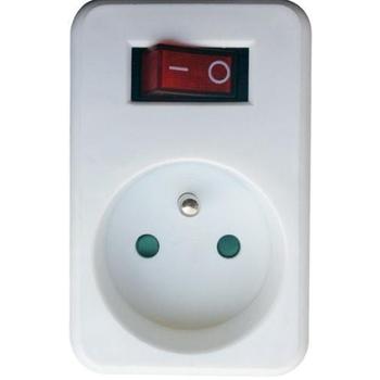 Instalační zásuvka SOLIGHT P96 bílá