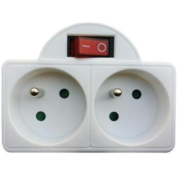 Instalační rozdvojka SOLIGHT  P97, bílá