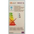 LED lampička SOLIGHT WO37-B WO37B černá (black)