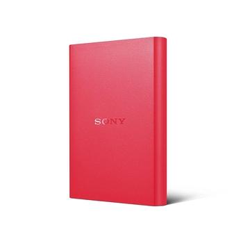 Přenosný pevný disk SONY 2.5'' externí HDD 1TB, červená (red)