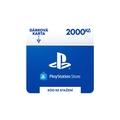 Obrázek k produktu: SONY PlayStation Store - Kredit 2000