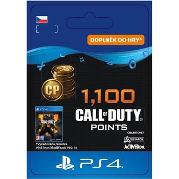 Herní doplněk SONY 1,100 Call of Duty®: Black Ops4Points