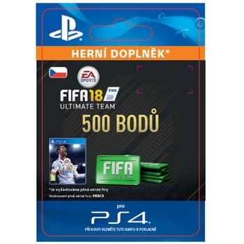 Herní doplněk SONY 500 FIFA 18 Points Pack - PS4 CZ ESD