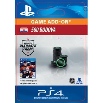 Herní doplněk SONY 500 NHL 18 Points Pack - PS4 CZ ESD