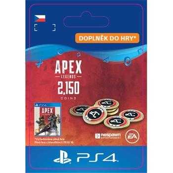 Herní doplněk SONY Apex Legends 2,000+150 BonusApexCoins - PS4 CZ ESD