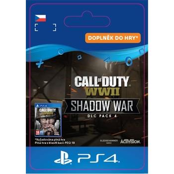 Herní doplněk SONY COD: WWII Shadow War: DLC Pack4 - PS4 CZ ESD