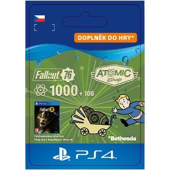 ESD CZ PS4 - Fallout 76: 1000 (+100 Bonus) Atoms